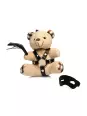 Porte-clés Teddy Bear BDSM avec martinet