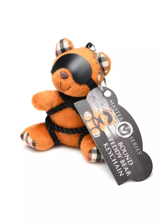 Porte-clés Teddy Bear en tenue Bondage Porte-clés Teddy Bear en tenue Bondage