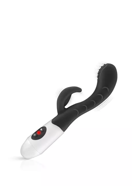 Vibromasseur Rabbit Leola noir - Yoba