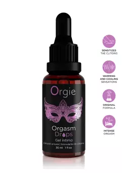 Gel d'excitation du Clitoris Orgasm Drops