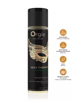 Huile De Massage Sensuelle Sexy Therapy Aphrodisiac 200ml