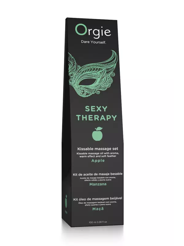 Huile de massage embrassable Sexy Therapy Pomme