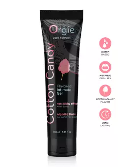 Lubrifiant eau Lube Tube Barbe à papa 100ml