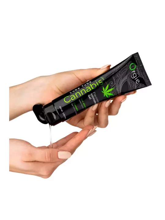 Lubrifiant eau Lube Tube Cannabis 100ml