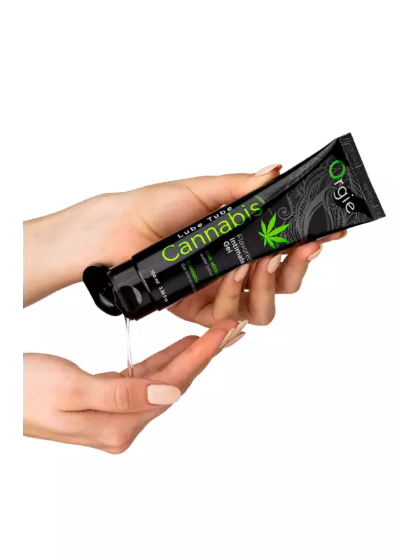 Lubrifiant eau Lube Tube Cannabis 100ml