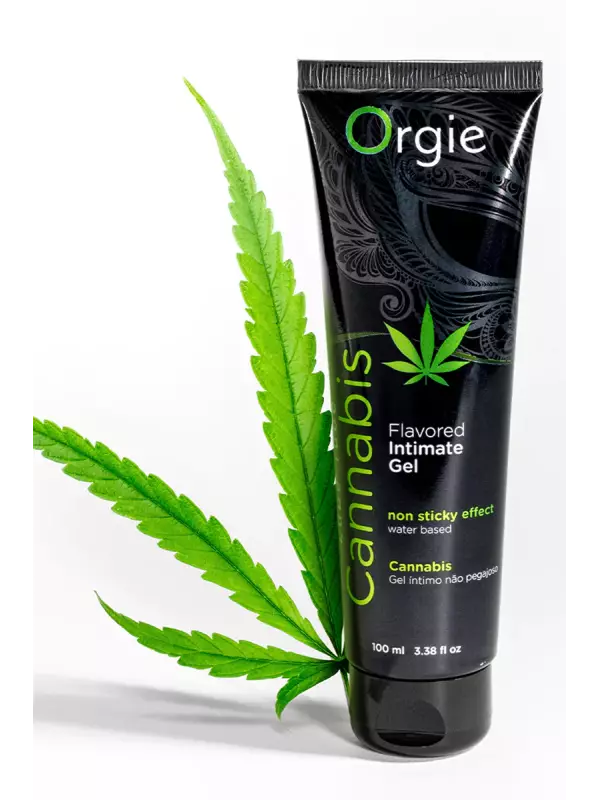 Lubrifiant eau Lube Tube Cannabis 100ml