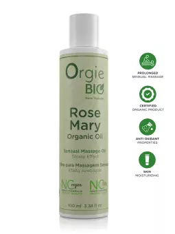 Huile de massage Bio au Romarin - Orgie