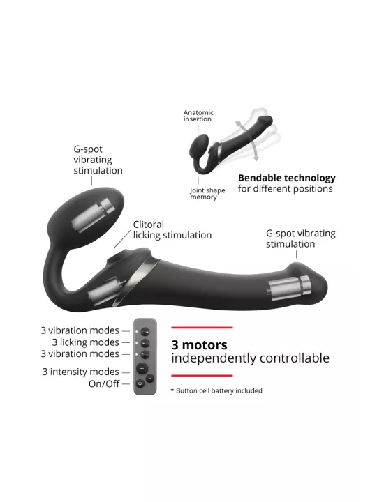 Strap-on-me Multi Orgasm noir M Strap-on-me Multi Orgasm noir M