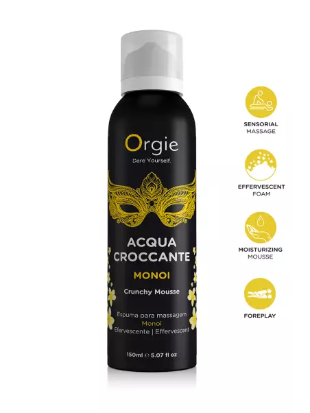 Mousse de massage effervescente Monoi 150ml