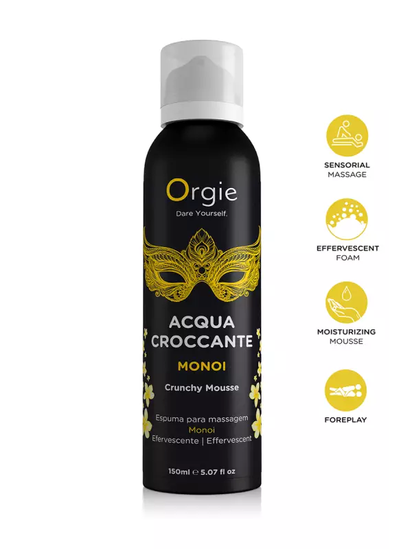 Mousse de massage effervescente Monoi 150ml