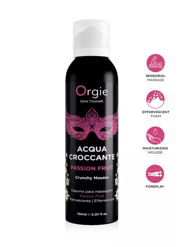 Mousse de massage effervescente Fruit de la Passion