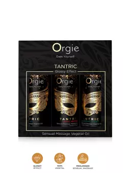 Coffret 3 huiles de massage Sensuel Tantric Collection