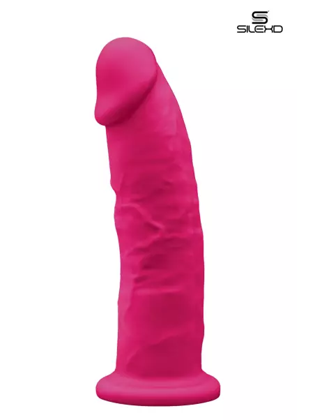 Gode double densité rose 23 cm - Modèle 2
