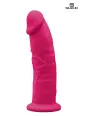 Gode double densité rose 23 cm - Modèle 2