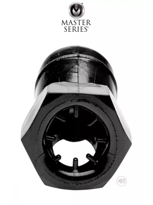 Cage de chasteté restrictive noire - Master Series