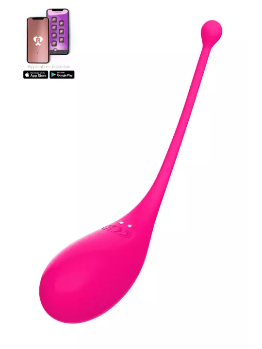 Oeuf vibrant connecté Palpitation rose - Adrien Lastic