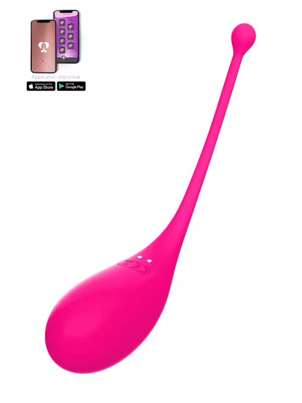 Oeuf vibrant connecté Palpitation rose - Adrien Lastic