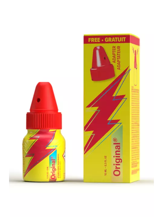 Poppers Original 10ml avec inhalateur