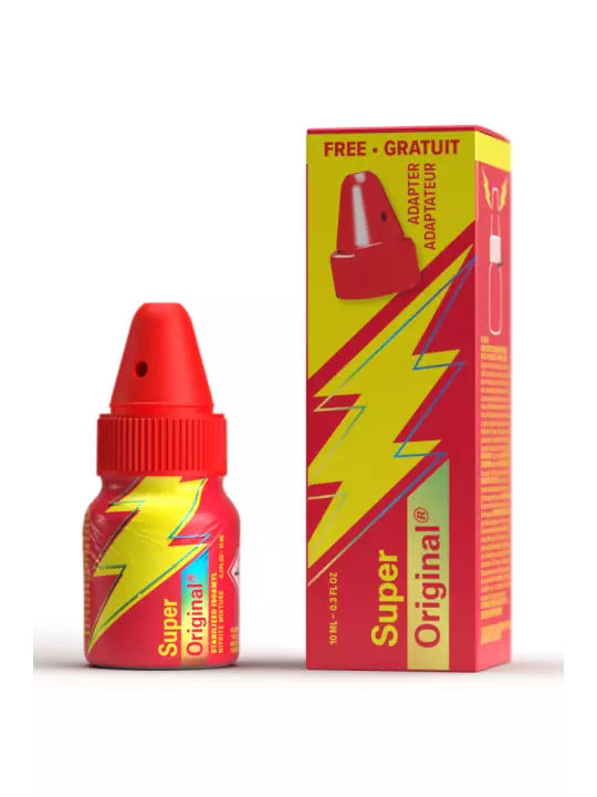 Poppers Super Original 10ml avec inhalateur