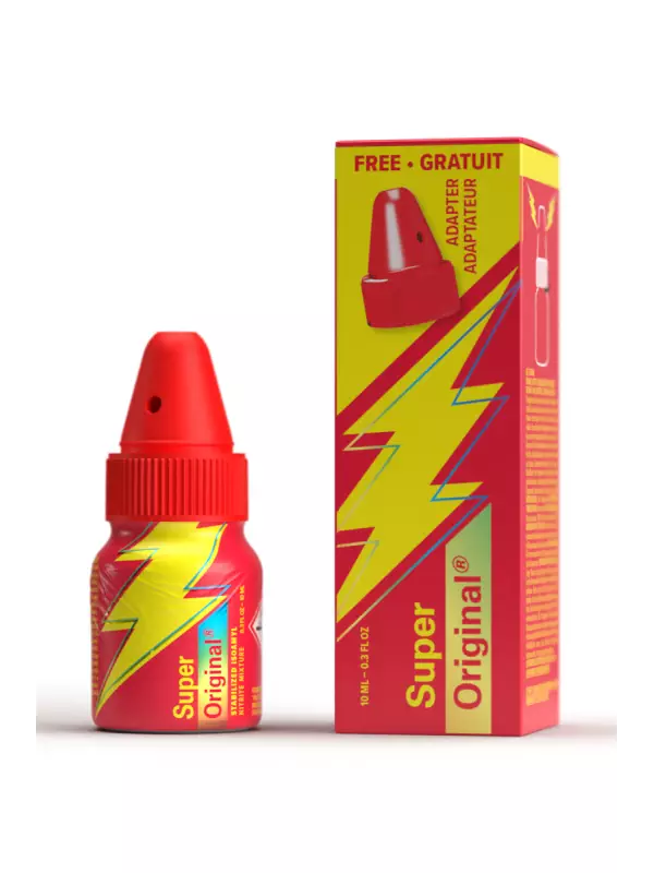 Poppers Super Original 10ml avec inhalateur