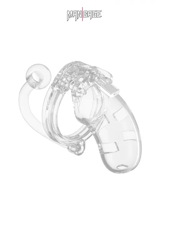 Cage de chasteté 9cm avec plug - ManCage 10 Cage de chasteté 9cm avec plug - ManCage 10