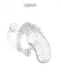 Cage de chasteté 9cm avec plug - ManCage 10 Cage de chasteté 9cm avec plug - ManCage 10