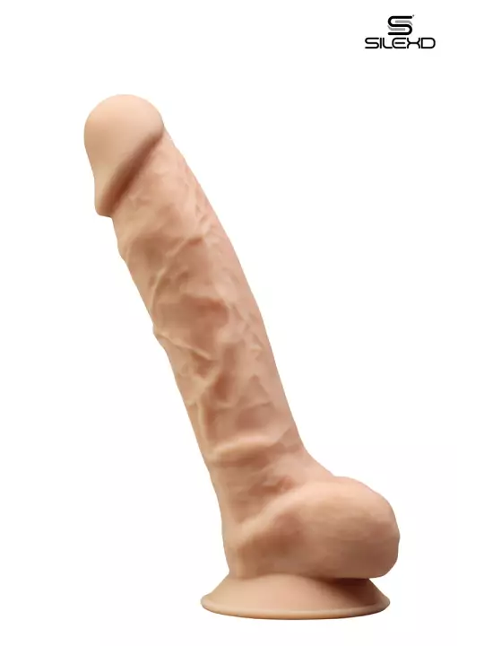 Gode double densité chair 20 cm - SilexD