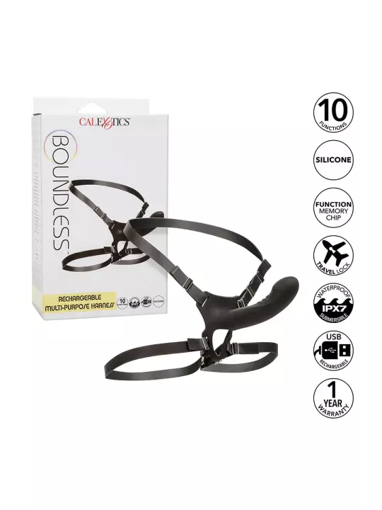 Gode ceinture vibrant Boundless Rechargeable Harness Gode ceinture vibrant Boundless Rechargeable Harness