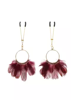 Pinces à tétons plume - Taboom