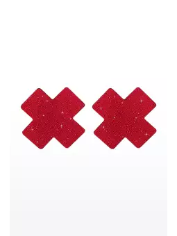 Caches mamelons Nipple X Covers rouge