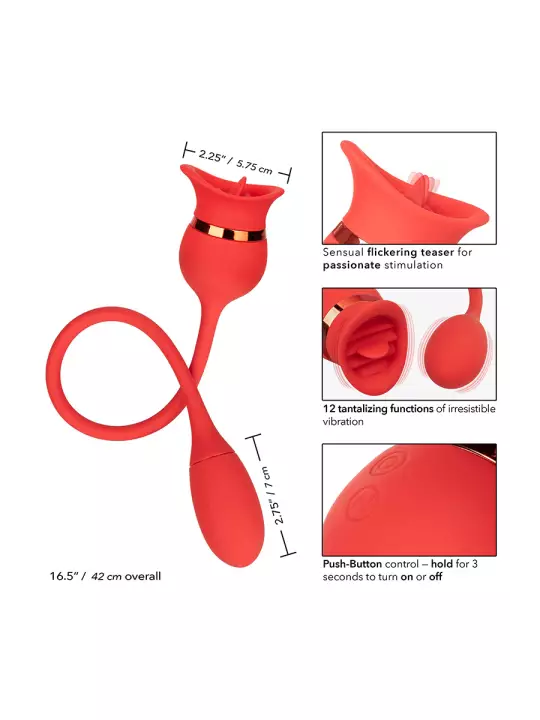 Double stimulateur French Kiss Casanova Double stimulateur French Kiss Casanova