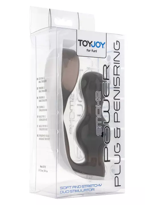 Stimulateur de prostate et cockring gris
