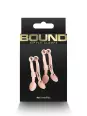 Pinces à tétons Bound rose gold