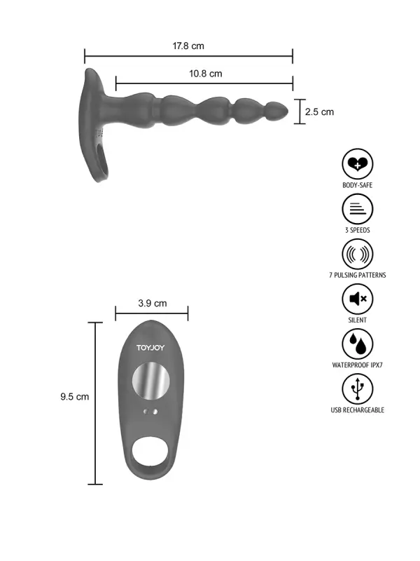 Vibro pour double pénétration Elixer