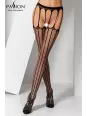 Collants ouverts S004 - Noir
