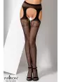 Collants ouverts S005 - Noir