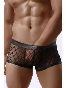 Boxer noir transparent