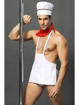 Tenue de cuisinier sexy - 4 pièces