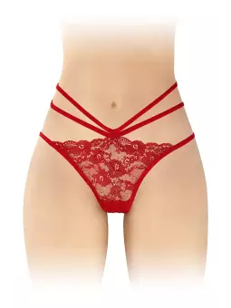 Culotte ouverte  Nadia - rouge