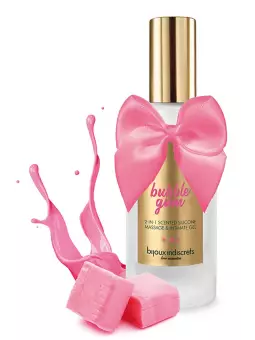 Lubrifiant et massage Bubble Gum