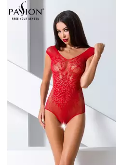 Body ouvert BS064 - Rouge