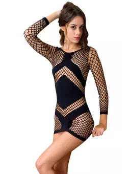 Robe filet noire Estelle - Anne d'Alès