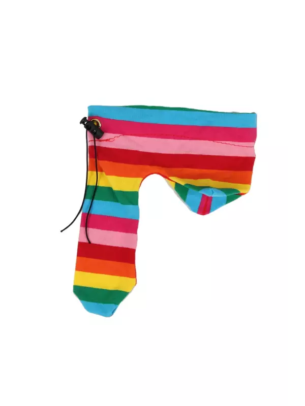 Cache-sexe multicolore