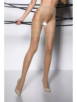 Collants ouverts TI002 - beige