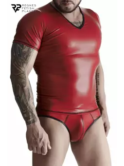 T-shirt wetlook rouge - Regnes