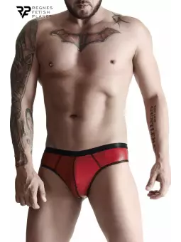 Slip rouge wetlook - Regnes