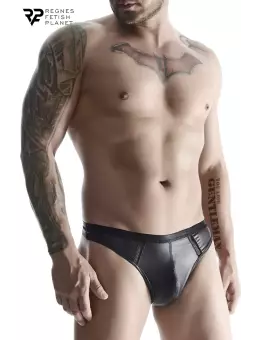 String wetlook noir - Regnes