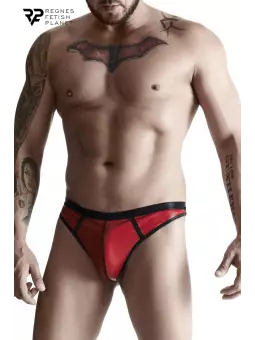 String en wetlook rouge - Regnes