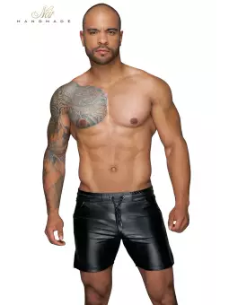 Short casual wetlook H061