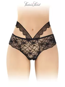 Culotte ouverte noire Marie - Fashion Secret